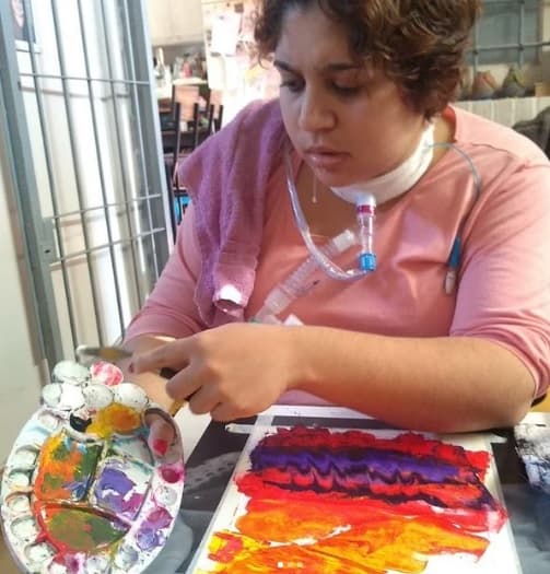 El atelier de Anis, un emprendimiento desde la discapacidad como posibilidad de arte