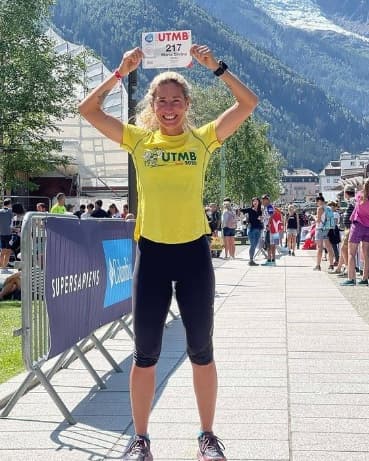 La lujanina «Chila» Pérez cruzó la meta en la Ultra Trail del Mont-Blanc