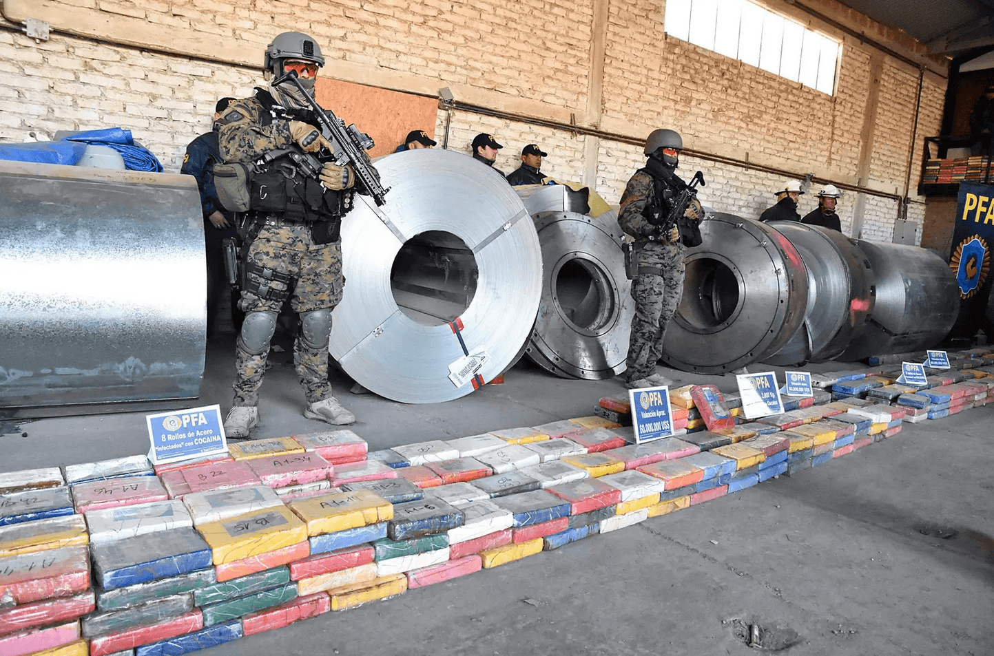 Condenaron a los participes de traficar cocaína en Bobinas en Luján