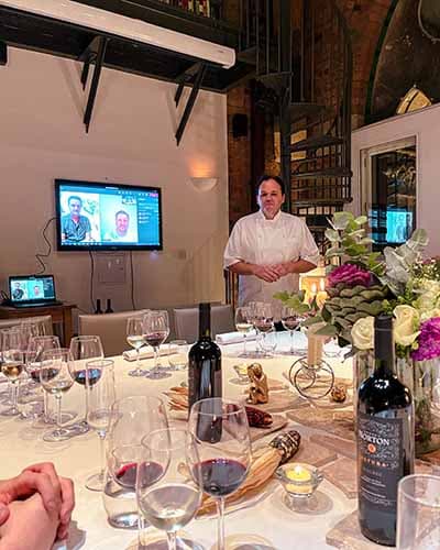 Foodies: Una bodega de Luján acompañó un menú del chef Martín Milesi en Londres