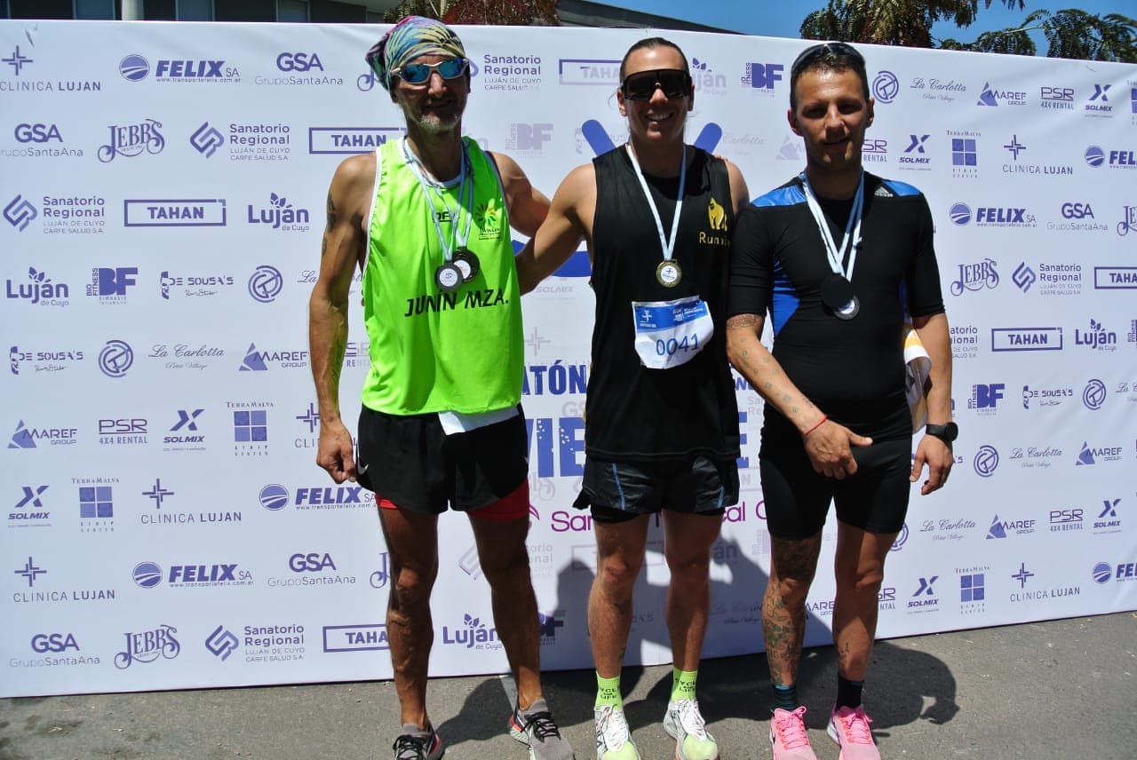 Se realizó la 1° Maratón Azul en Luján para prevenir el cáncer de próstata