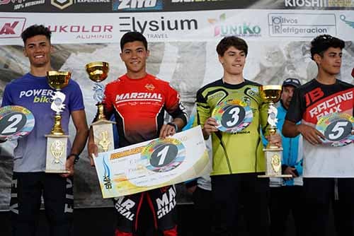 Un joven de Luján se consagró subcampeón argentino de BMX