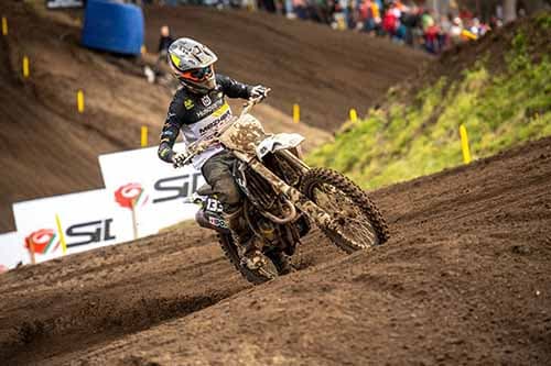 Motos: Luciano Righi entre los mejores en el Mundial de MXGP en Argentina