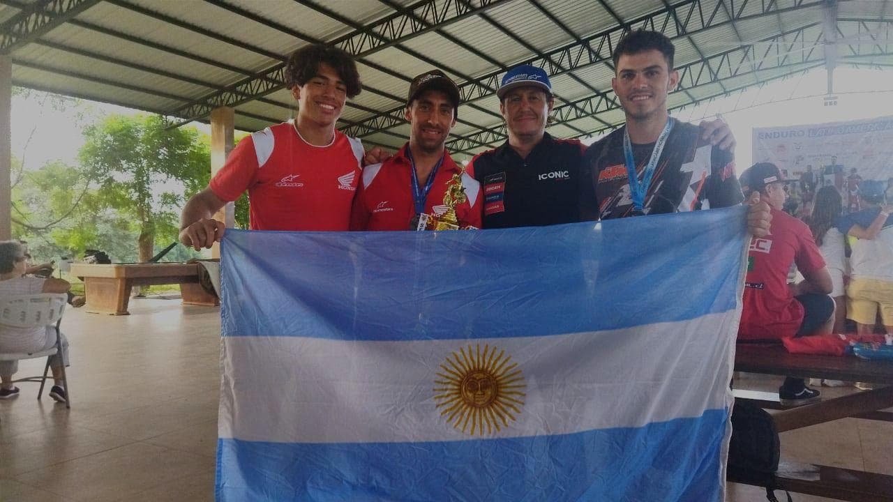 El lujanino Lucas Godoy clasificó en el Latinoamericano de Enduro en Ecuador