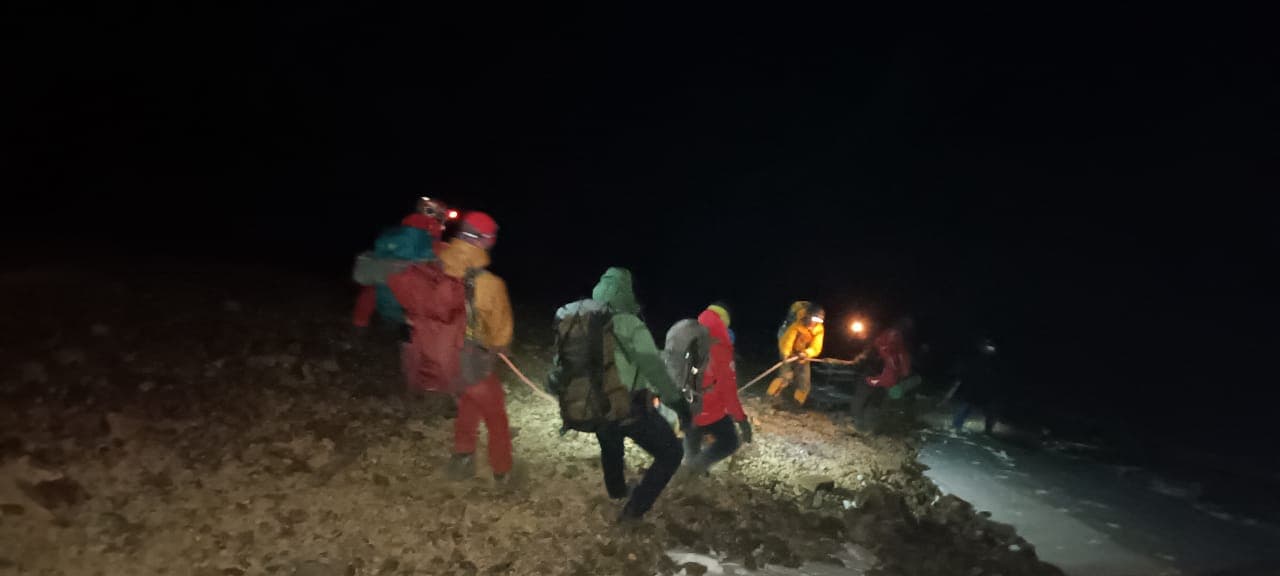Rescataron a un andinista en Potrerillos