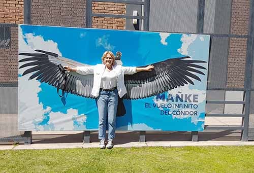 Mañke: la disruptiva muestra sobre el cóndor andino en los jardines del parque cívico de Luján