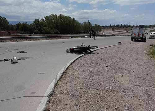 Atropelló a un motociclista en Luján y se dio a la fuga aunque luego lo detuvieron en Guaymallén