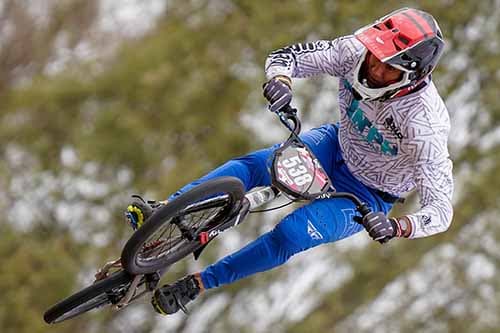 Gran participación del lujanino Franco Scaccia en la World Cup de BMX
