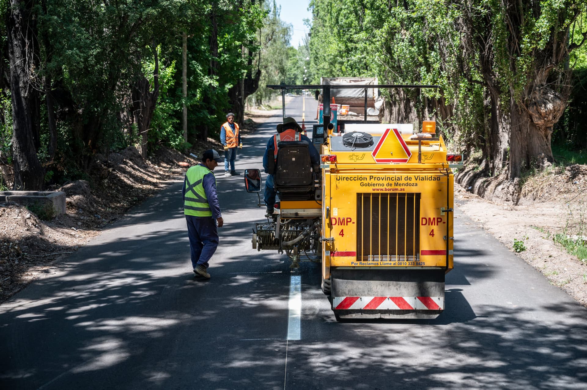 Recuperaron calle by pass entre Ruta 82 y Luján