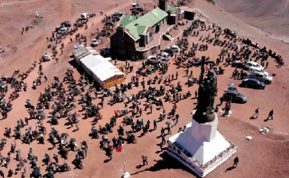 Comenzó el 10° Motoencuentro Cristo Redentor