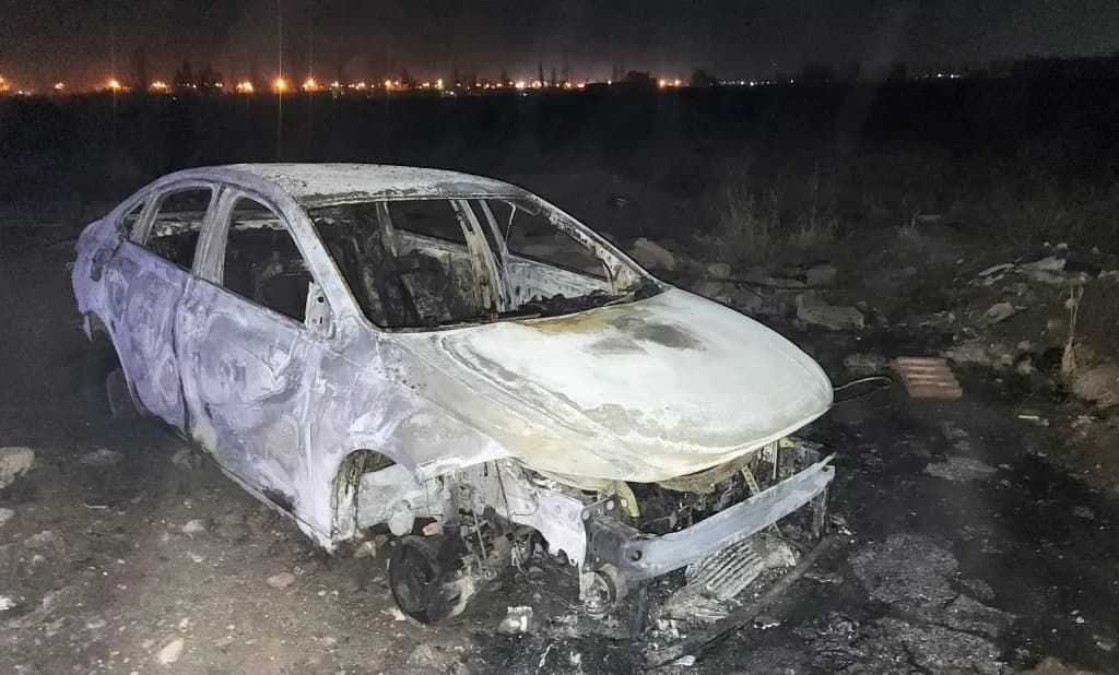 Asalto Violento en Luján: Roban e incendian un Auto tras Persecución