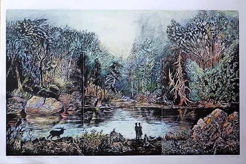Exponen obras de Luis Scafati y Marta Vicente.