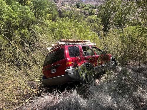 Vuelcos en Cacheuta y Lavalle sin heridos de gravedad