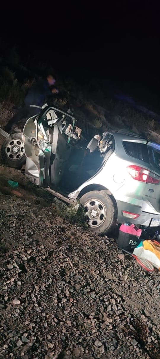 Tres fallecidos en Alta Montaña por un choque frontal