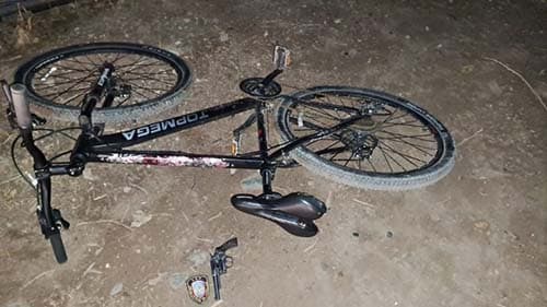Detenidos en Luján y Ciudad. ciclista