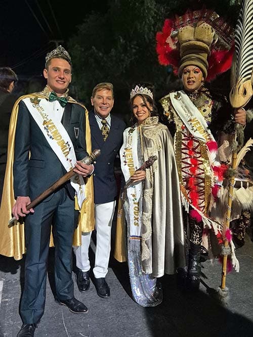 Coronaron a los reyes de Vendimia para Todxs 2025.