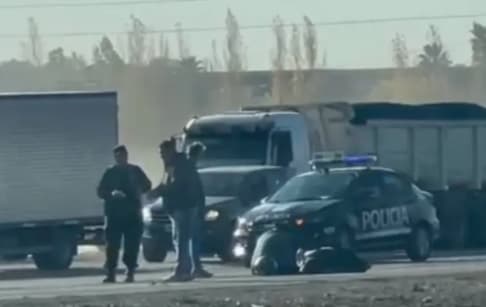 Una hermana de Alan Villouta fue atropellada en Luján