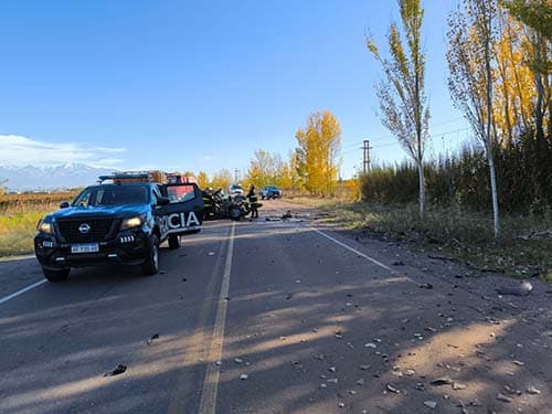 Tragedia vial en Tupungato: una mujer falleció