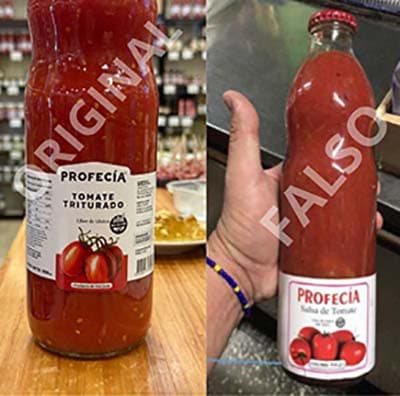 Vendían en Luján salsa de tomate ilegal.