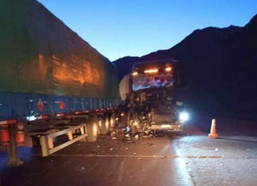 Alcoholemia en Luján y Ciudad y accidente en Uspallata