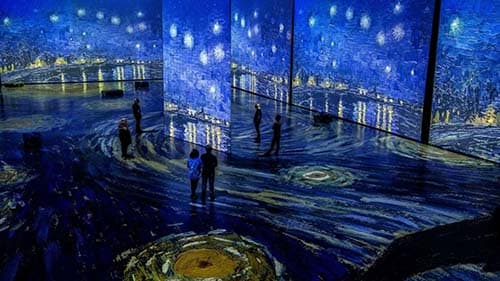 Van Gogh y más impresionistas en una muestra inmersiva