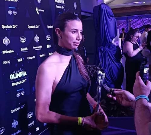 Juli Benedetti, la lujanina distinguida en los Premios Olimpia
