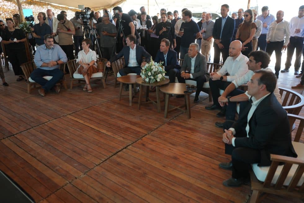 Quedó inaugurado el parque solar en Anchoris