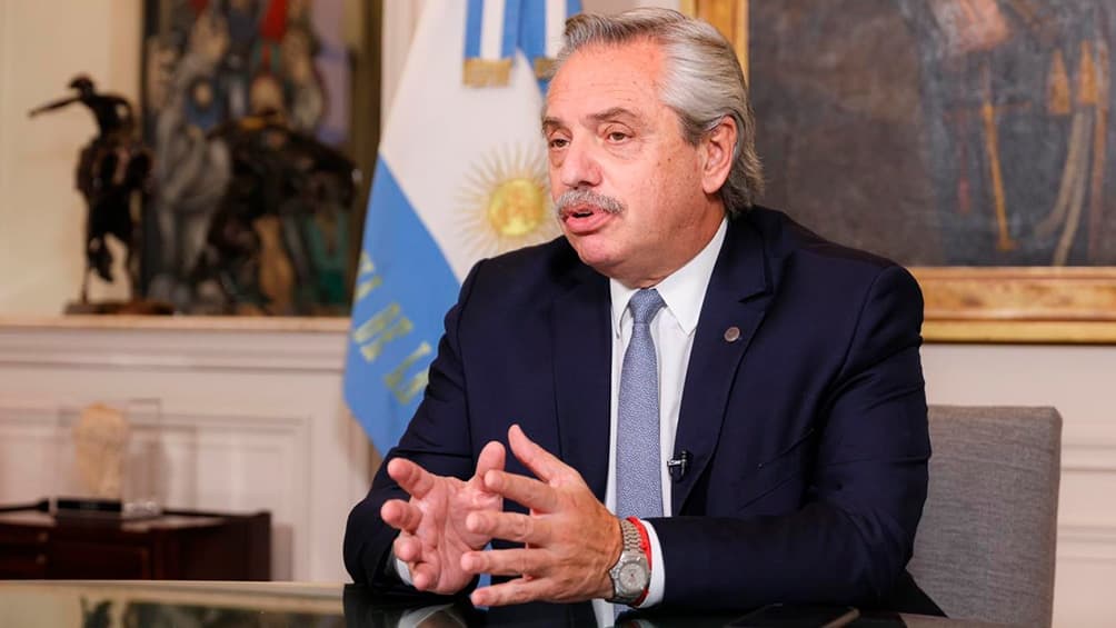 Alberto Fernández tiene coronavirus