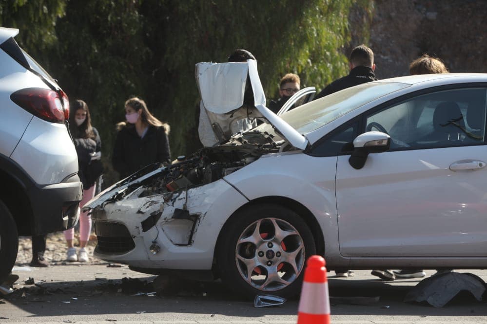 Tres vehículos chocaron en la Panamericana