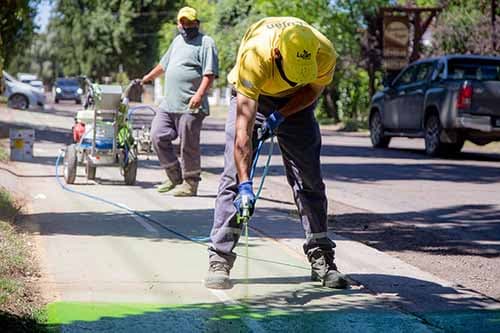 Luján se sumó al programa de Inversión Productiva Municipal para remodelar la calle Guardia Vieja