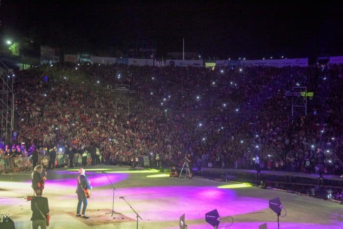 VIDEO: Abel Pintos y sus músicos fueron ovacionados en un Frank Romero Day colmado