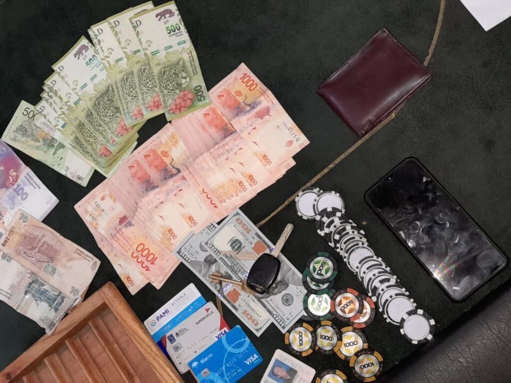 12 detenidos en un casino clandestino en Luján de Cuyo