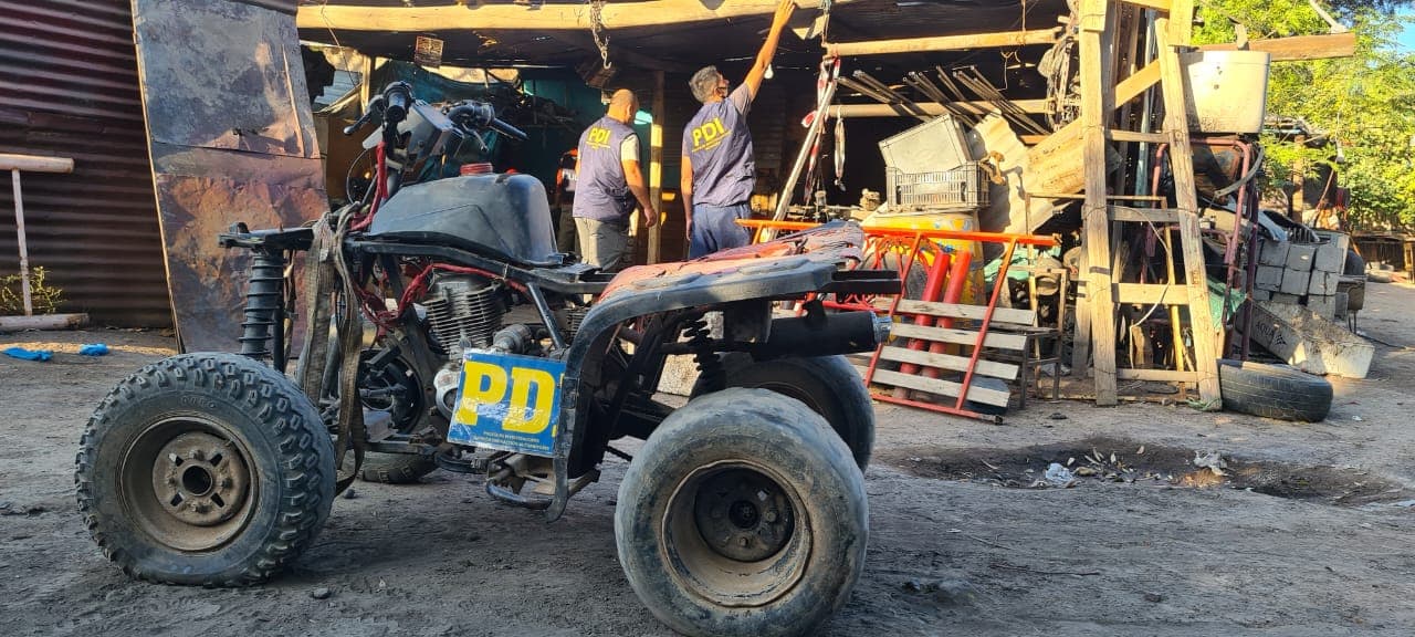 Secuestraron vehículos de dudosa procedencia en una gomería de Las Heras