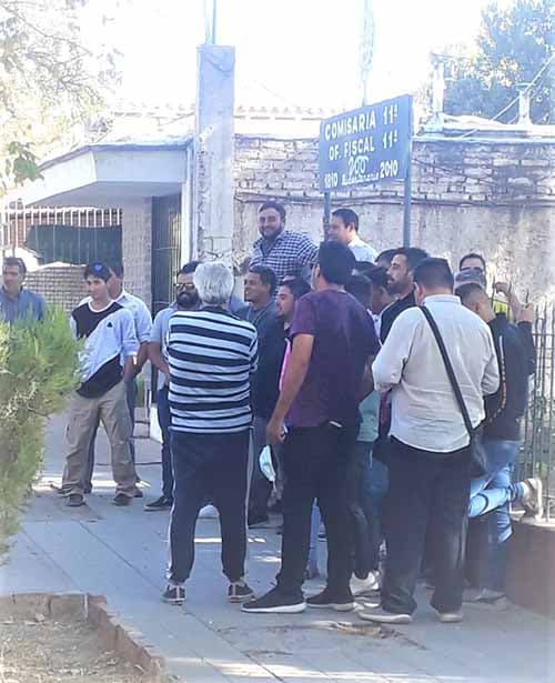 Remiseros de Luján se manifestaron para pedir seguridad ante los violentos ataques