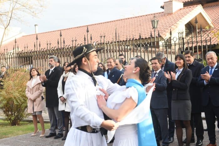 Se realizó en La Puntilla el tradicional Toque de Diana del 25 de mayo