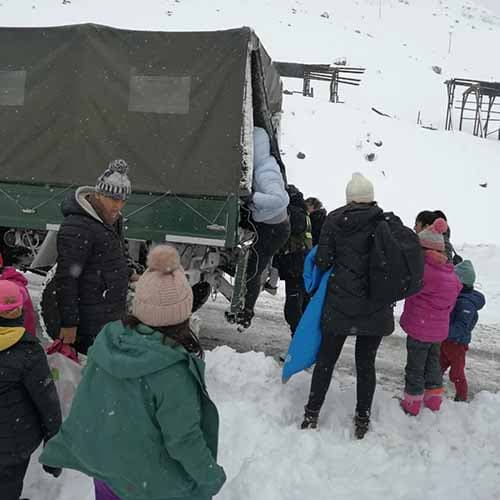 Rige alerta naranja en alta montaña y buscan que la información llegue a los turistas
