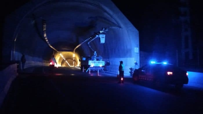 Restringen el tránsito en el túnel de Cacheuta hasta el viernes