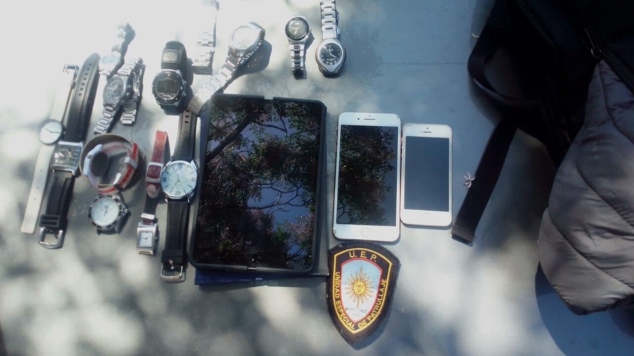 Merodeaban por Chacras de Coria y fueron apresados en Godoy Cruz