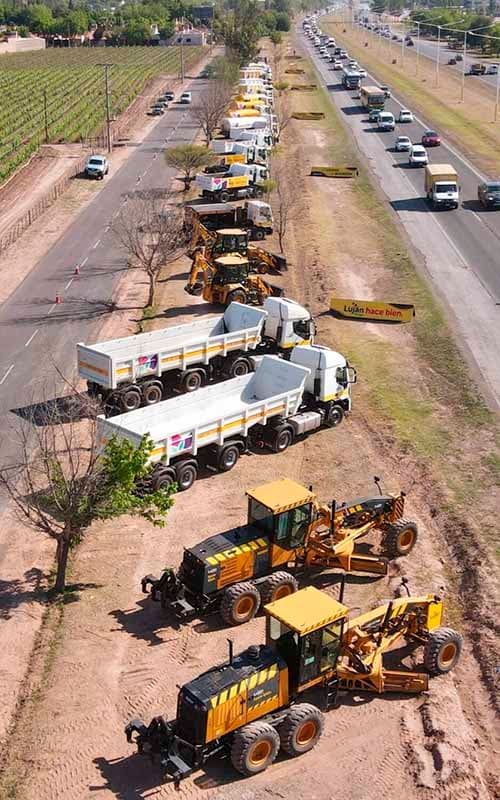 El municipio de Luján de Cuyo invirtió más de 700 millones en equipamiento vial
