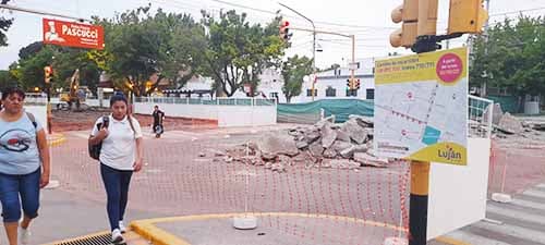 El plan urbano que busca lavar la cara del microcentro de Luján incluye reforestación