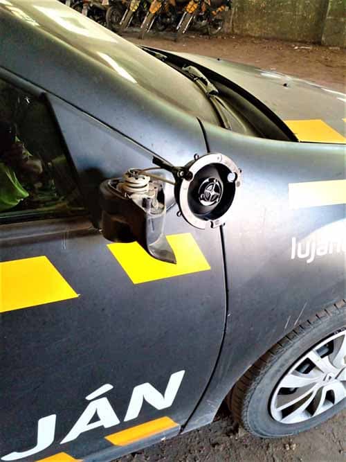 La última picada de motos del 2022 en Luján dejó un herido y un móvil vandalizado