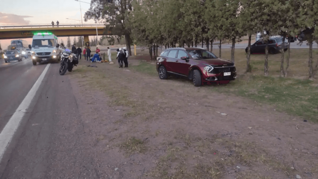 Una mujer fue atropellada en el Acceso Sur en Luján de Cuyo