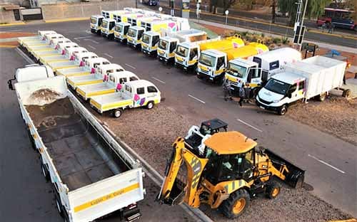 Luján de Cuyo sumó 25 nuevas unidades de equipamiento vial