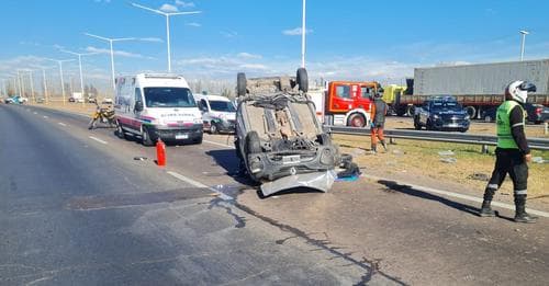 Un joven puntano está grave tras un accidente en Luján de Cuyo