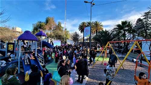 Chacras disfruta de una plaza sonora e inclusiva