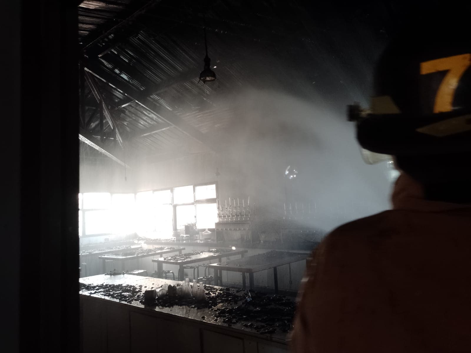 En fotos: Los 4 focos de incendio en Luján están controlados