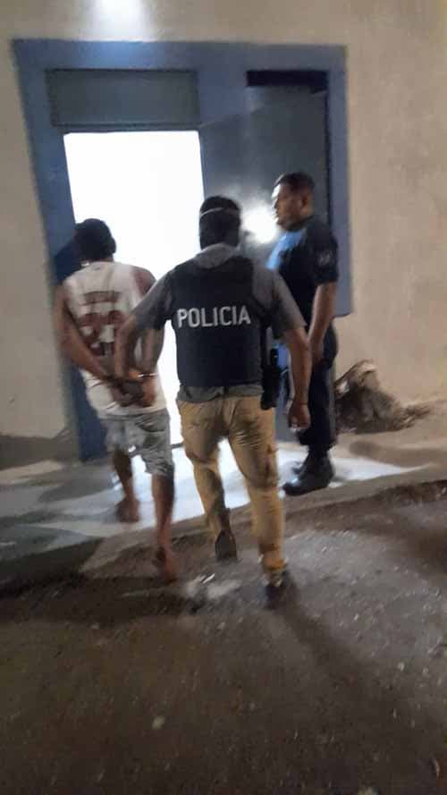 2 personas detenidas en Luján.