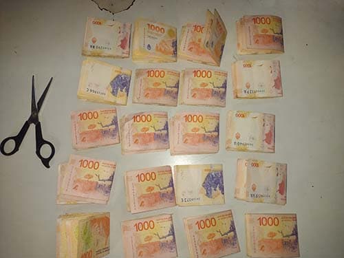 Persecución: Lo amenazó con una tijera para robarle 200 mil pesos.