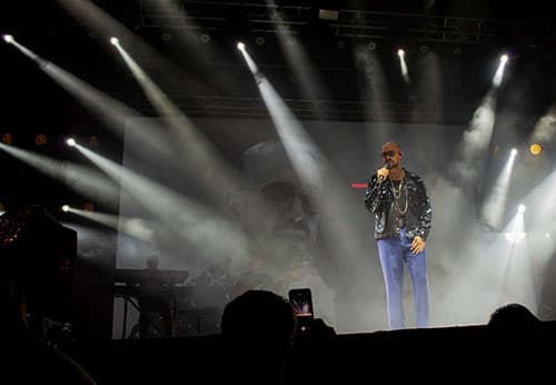 Abel Pintos brilló en Luján de Cuyo ante 6000 espectadores. Foto: Luli Cicconi.