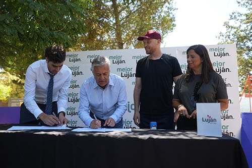 Obras estratégicas de saneamiento y energía para Luján
